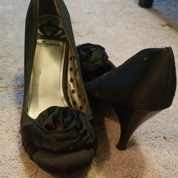 Fergalicious Shoes - Black Heels